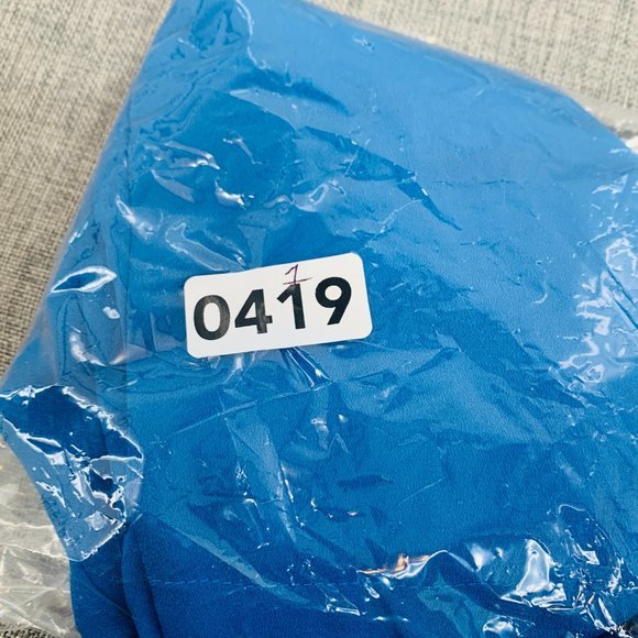 Arden B. Blue‎ Strapless Top Size XS 100% polyester Front Tie Soft Flowy - Picture 9 of 10